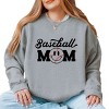 Simply Sage Market Baseball Mom Smiley Face Sweatshirt - 2 of 4