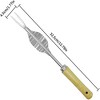 Itopfox Garden Hand Weeder Tool with Wood Handle, Stainless Steel Weeding Tool for Yard, Lawn, and Farm Gardening - 4 of 4