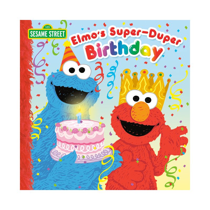 Elmo's Super-Duper Birthday - (Pictureback) by  Naomi Kleinberg (Paperback), 1 of 2