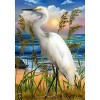 Egret Summer House Flag Beach Nautical Birds 28" x 40" Briarwood Lane - 3 of 4