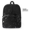 Black Backpack for School Work Travel: Lightweight Bookbag for Girls and Boys - Water Resistant Backpacks for Men and Women - 3 of 4
