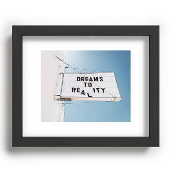 8" x 10" Bethany Young Photography Dreams To Reality Recessed Framed Art Print Black - Deny Designs