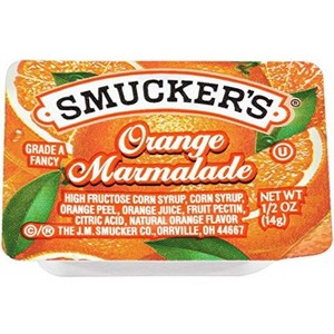 Smucker’s Orange Marmalade Packets, .5oz (Box of 200) - 1 of 2