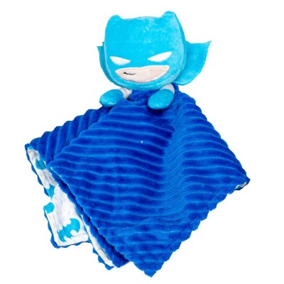 DC Comics Batman Snuggle Blanky 12" X 12" Inch Security Blanket Toy