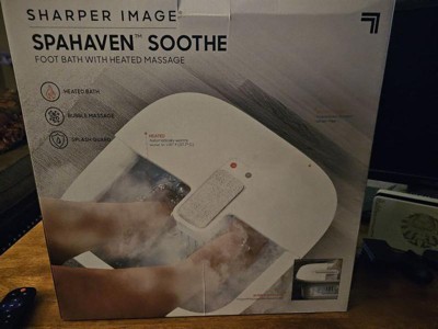 Sharper Image Foot Bath Soothe Massager : Target