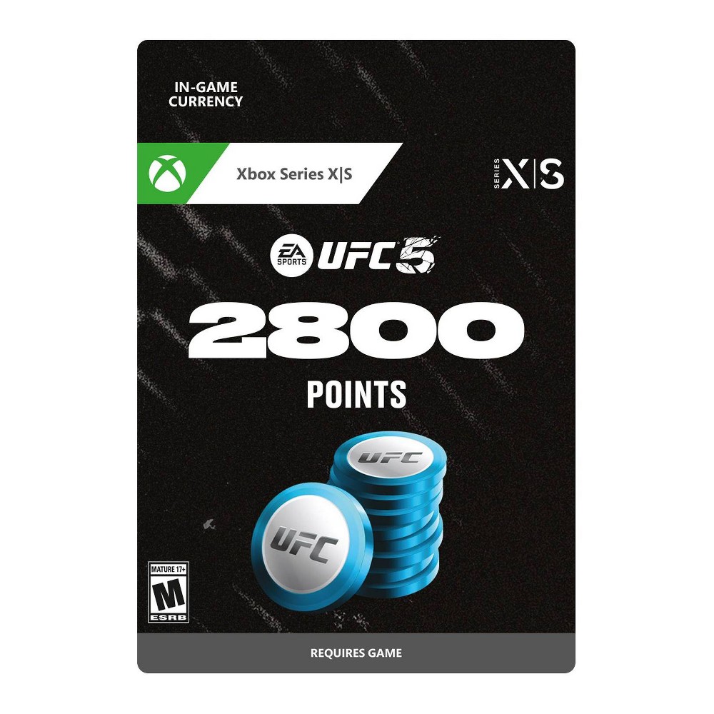 Photos - Console Accessory Microsoft UFC 5: 2,800 Points- Xbox Series X|S  (Digital)