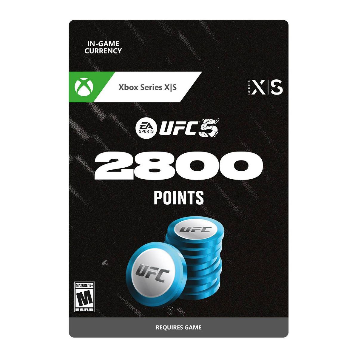 UFC 5: 2,800 Points- Xbox Series X|S (Digital)