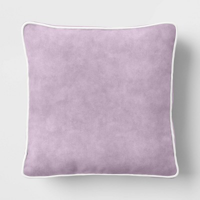 Lavender velvet outlet pillow