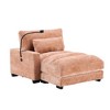 Dolonm Single Recliner Sofa: 300lb Capacity, Chenille Fabric, Ergonomic Design for Living Room/Study - 3 of 4