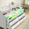 KTMBDW 6 Drawers Dresser for Bedroom, Modern Closet Dresser & Chests of Drawers, Wood Storage Dresser for Bedroom, Living Room, Entryway, Hallway - 4 of 4