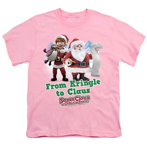 Boys' Santa Claus Is Comin To Town Kringle To Claus T-Shirt - 1 of 4