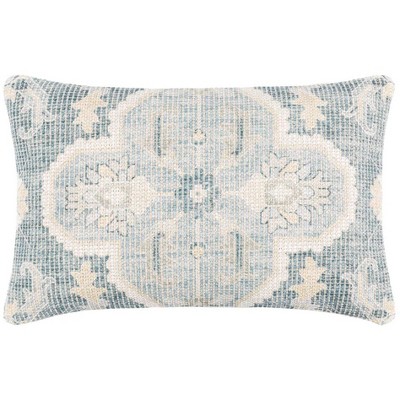 Mark & Day Rettenschoss Global Teal Throw Pillow