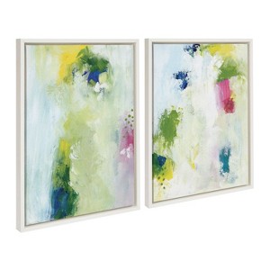 Kate and Laurel Sylvie Dreamy Maple Forest I and II Framed Canvas Art Set by Nikita Jariwala - 1 of 4