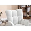 LOVMOR Rocking Chair Nursery, Modern Rocking Chair with High Backrest - 3 of 4
