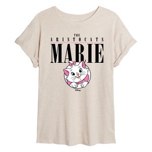 Women's - Disney - The Aristocats Oversized Graphic T-Shirt - 1 of 4