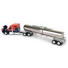 First Gear DCP 1/64 Red & Blue Kenworth W990 76in Sleeper with Brenner Chemical Tank Trailer 60-1731 - 4 of 4