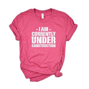 Simply Sage Market Women's Currently Under Construction Short Sleeve Graphic Tee - 1 of 3