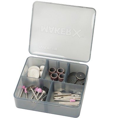 Custodia Rigida WORX Maker X WA4227 Per Accessori, In Plastica Resistente Con Divisori, Per Utensili Hobby E Artigianato - 5