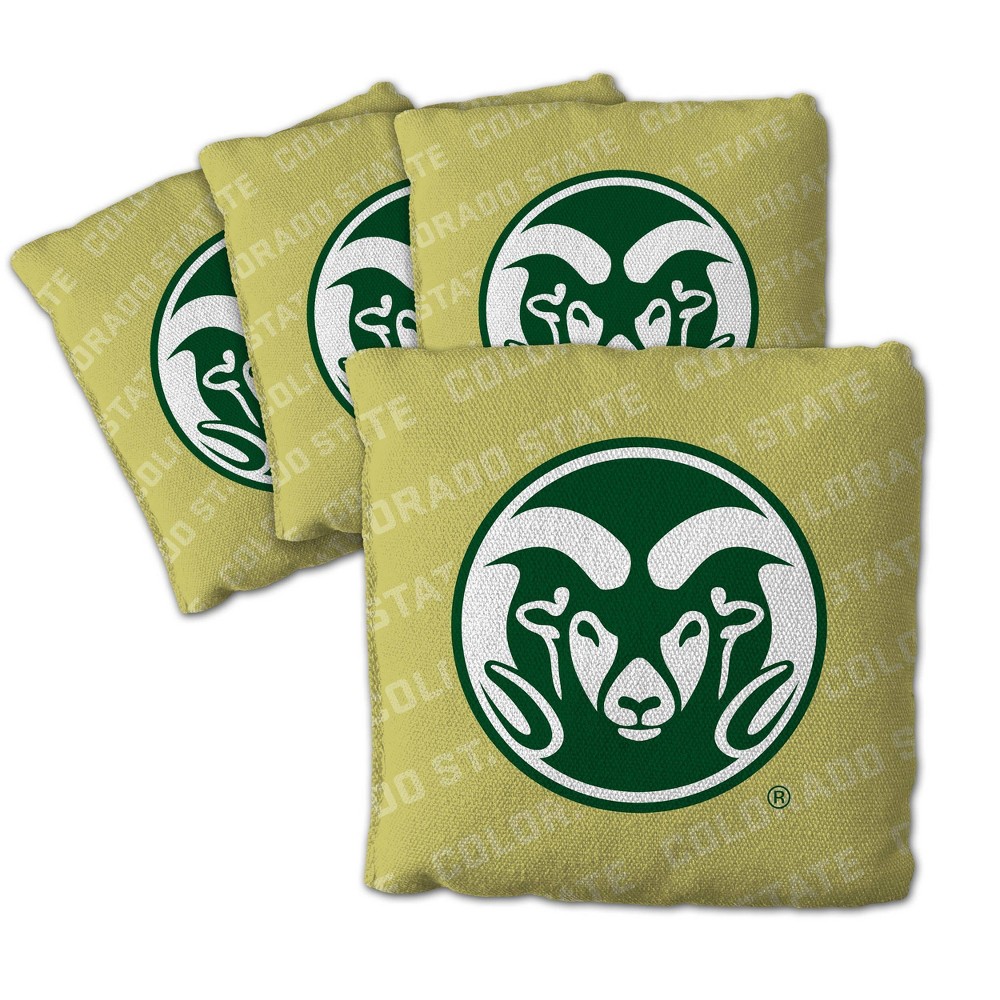 NCAA Colorado State Rams 4pk Gold Toss Game Set