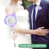 Unique Bargains Ribbon Alloy Multipurpose Use Durable Flower Lapel Pin 3.5 x 1.38 Inch  24 Pcs - 4 of 4