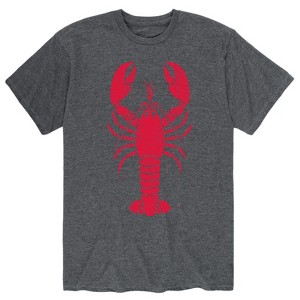 Men's - Instant Message - Vintage Lobster Short Sleeve Graphic T-Shirt - 1 of 4