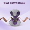 NEXPURE Curling Iron, Ionic Hair Crimper Tool, Hair Curler Waver Curling Wand with Ceramic 3 Barrel - 3 of 4