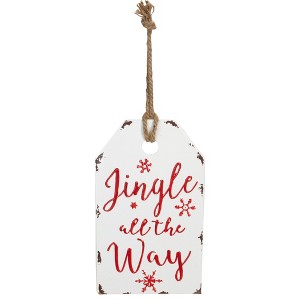 Northlight "Jingle All The Way" Metal Christmas Wall Sign - 12" - 1 of 4