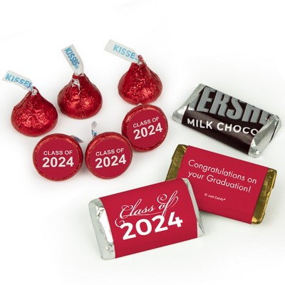 Graduation Candy Party Favors (approx. 100 Pcs Milk Chocolate Hershey's ...