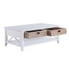Treasure Trove Accents Cocktail Table Ocean Grove White - 3 of 4