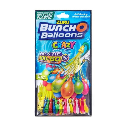 Bunch O Balloons 3pk Rapid Filling Self Sealing Water Balloons - Crazy Colors by ZURU