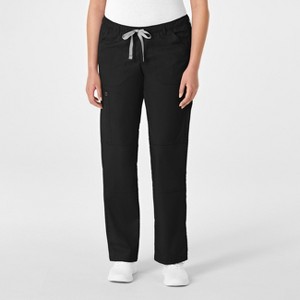 Wink WonderWORK Women's Straight Leg Cargo Scrub Pant - 1 of 4