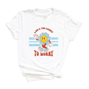 Simply Sage Market Women's Life's Too Short Short Sleeve Graphic Tee - 1 of 3