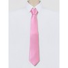 Allegra K Men's Self-tied Textured Wide Necktie - 2 of 4