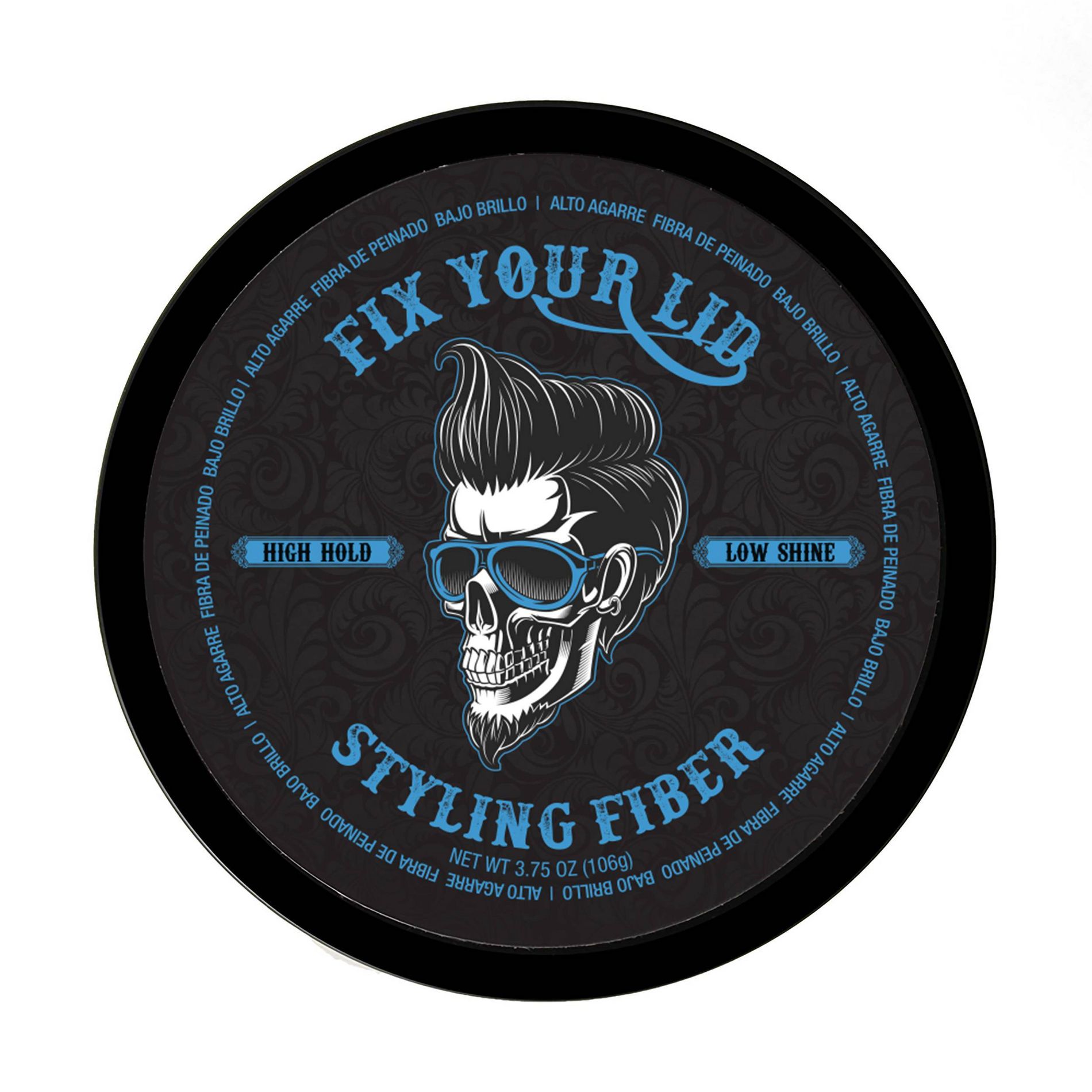 Fix Your Lid Styling Fiber 3.75oz: Aluminum-Free, Paraben-Free, Cream Form