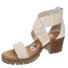 Women's Wo's Vana Embossed Heel Sandal - Very G - 4 of 4