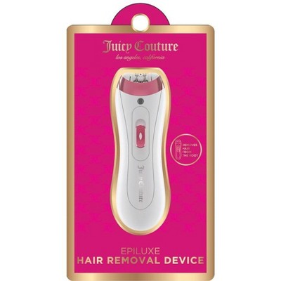 Juicy Couture - Painless Hair Remover, Rechargeable Electric Device Designed for Gentle Facial and Full Body Hair Removal