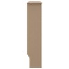 vidaXL Radiator Cover 59.8"x7.5"x32.1" MDF - 4 of 4