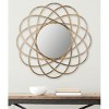 Galaxy Round Mirror - 32" x 32" - MIR4005 - Gold - Safavieh - 2 of 3