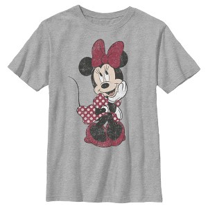 Boy's Disney Polka Dot Minnie T-Shirt - 1 of 4