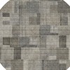 Taupe Beige And Gray Geometric Washable Indoor Outdoor Area Rug - 4 of 4