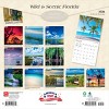 BrownTrout Florida Wild and Scenic 2026 12"x24" Hanging Square Wall Calendar Plastic-Free - 2 of 4