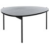 Sven Coffee Table - Dark Grey Oak/Black - Safavieh - 3 of 4
