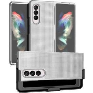Nakedcellphone Slim Case and Belt Clip Holster Combo for Samsung Galaxy Z Fold 3 (SM-F926, 2021) - 1 of 4