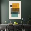 iCanvas Mcm Mustard Teal Gray II by EmcDesignLab Canvas Print Wall Art - 3 of 3
