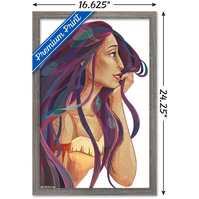 Trends International Disney Pocahontas - Stylized Framed Wall Poster Prints, 3 of 7
