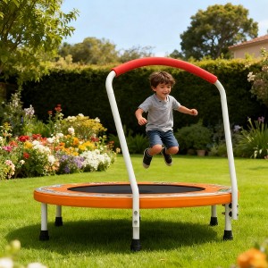 KWPZQEB 36" Trampoline Indoor/Outdoor for Kids Ages 1-6, Compact Fitness Trampoline With Foam Handle, Recreational Birthday Gift - 1 of 4