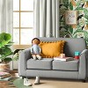 Upholstered Kids' Sofa Gray - Pillowfort™ - 2 of 4