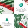 Snuggle Sac Christmas Throw Blanket Soft Knit Bed Blanket 50x60" - 3 of 4