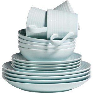 Gordon Ramsay Maze Dinnerware Set Blue, 16 Piece Set - 1 of 1
