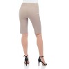 Rekucci Women's Ease into Comfort Pull-On Modern City Shorts – Chic Office to Casual Style with Wide Waistband - 3 of 4